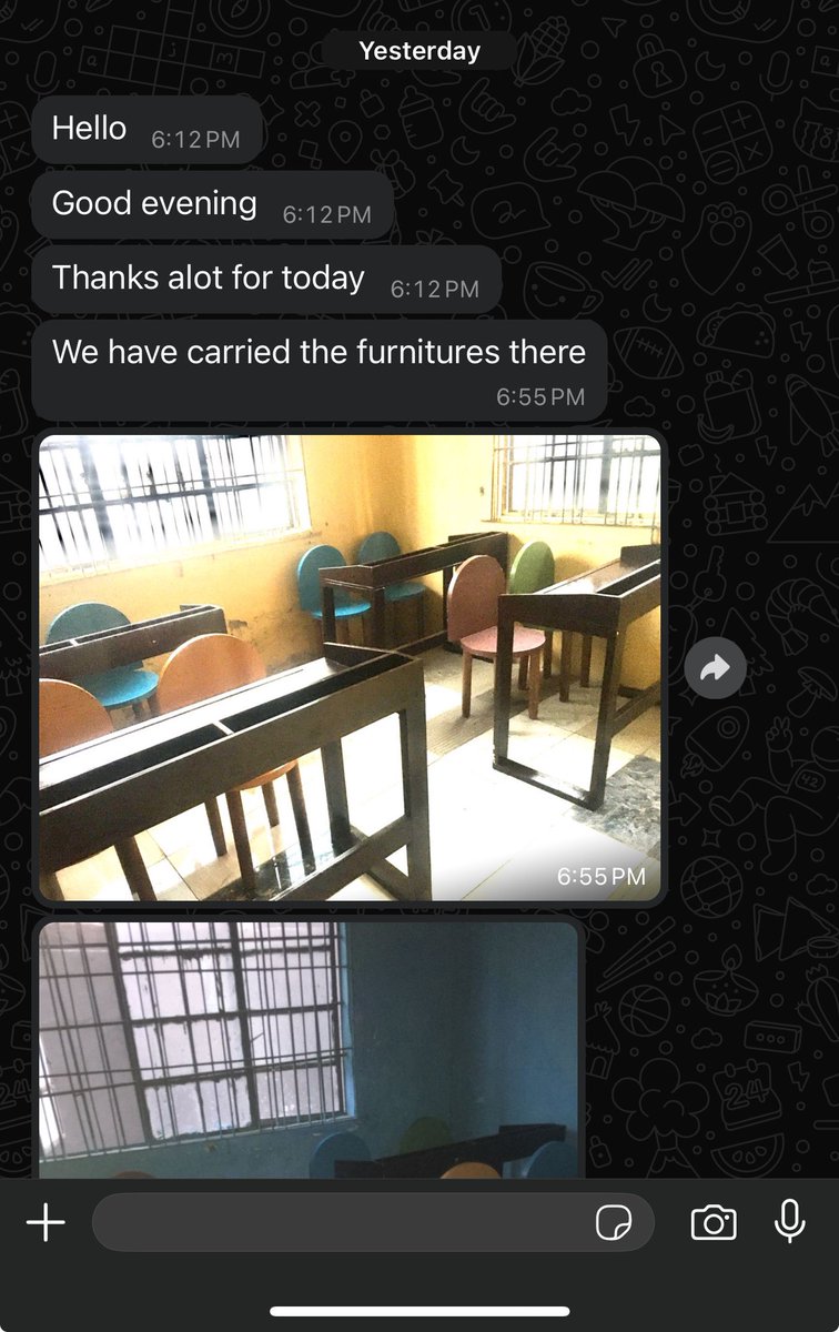 _MsLinda's tweet photo. We did it!

Yesterday, in partnership with @hersynergy, we used the funds raised to provide desks, chairs, fans, and food for the students at @dreamsfromslum, a tuition-free school for underprivileged kids in Ajeromi. 

Overcrowding has been a major issue—many students have had to sit on verandas or even on the floor because there weren’t enough chairs. With around 250 students squeezed into a handful of classrooms, learning in such an environment was extremely uncomfortable for them. 

This is just a small step, but it makes a big difference.

Education is important to me because I believe it is the greatest equalizer. If we don’t invest in educating the next generation, we risk our future. There’s still so much more to do, and we’ll continue to champion this cause.

I can’t wait to see what the future holds for these children. 

To our donors—none of this would have been possible without you. Thank you for making a difference ❤️

Also, if you’d like to partner with us for future outreaches, please reach out.