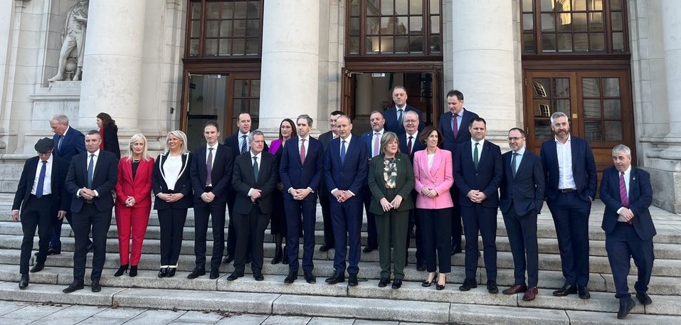 Government REDUCES proportion and number of women in Ministerials roles (Cabinet, Super Junior, Ministers of State) from 29% in last Government to 24% in this Government.  

(10 women of 35 in last Govt; 9 of 38 in this Govt).