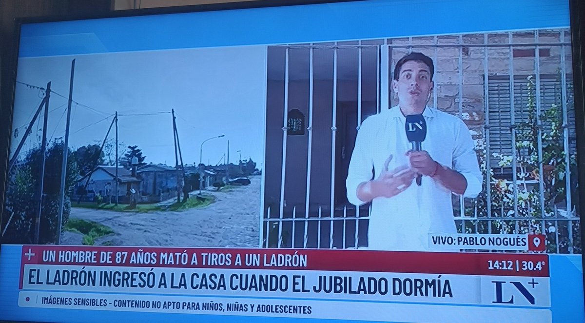 jogun_712's tweet photo. Ahí tenés a los pelotudos de los periodistas, mostrando la casa del jubilado que mató a un ladrón...
Son tarados ? https://t.co/IjuWj4m1Aq