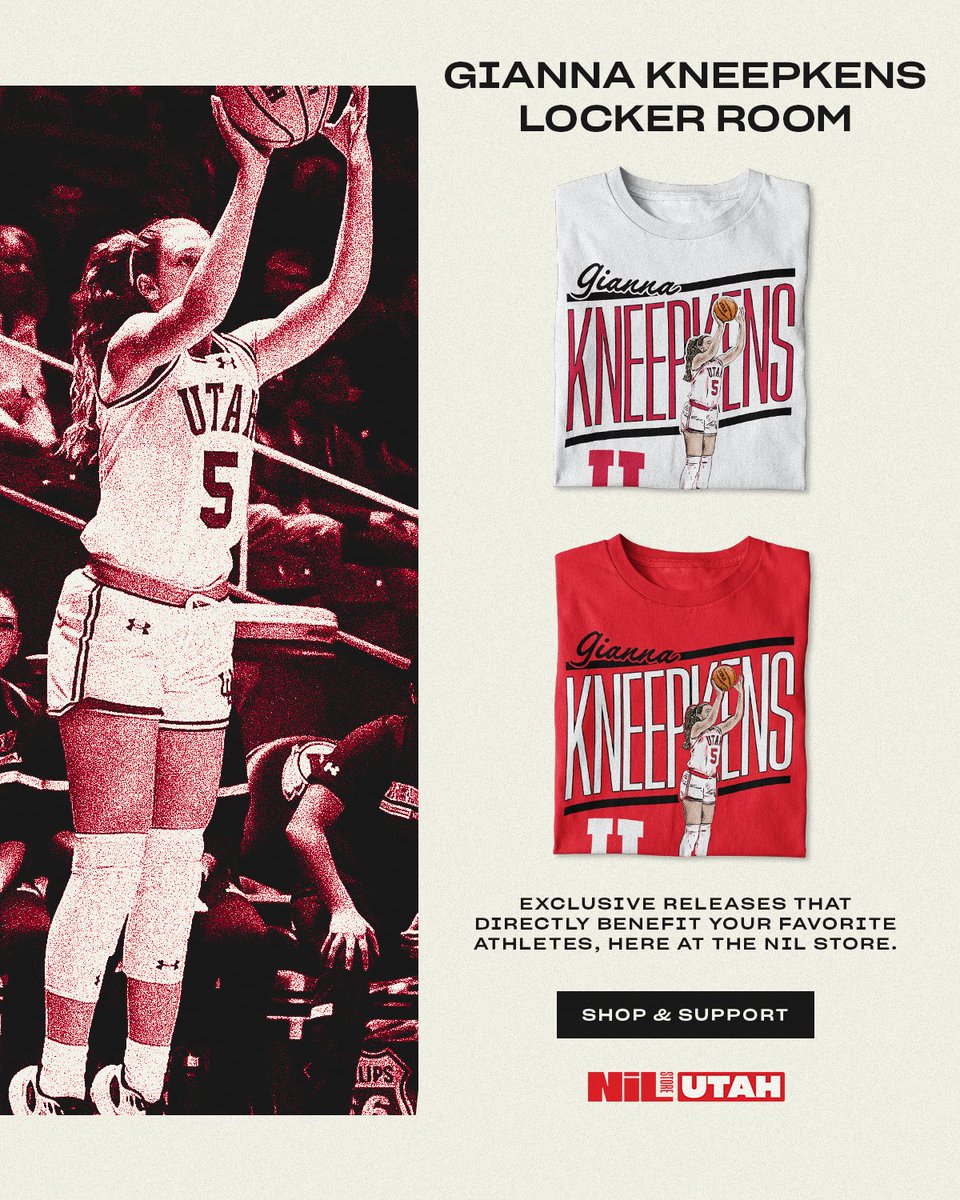 UtahNILStore's tweet image. New for @giannakneepkens! 

Support her with every purchase and shop her collection

➡️ utah.nil.store/collections/gi…