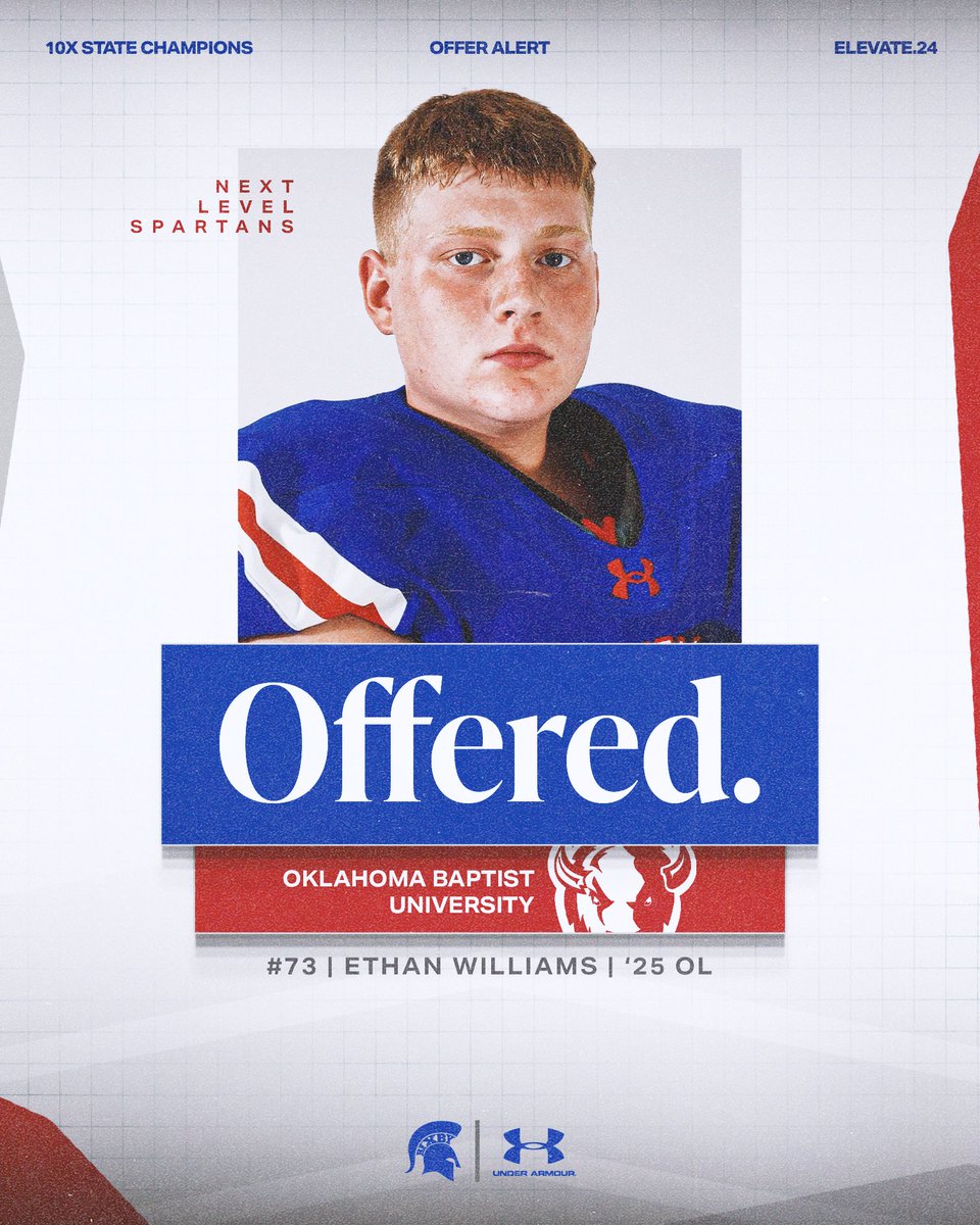 🚨 🚨 <a href="/EthanT_Williams/">Ethan Williams</a> <a href="/OBU_Football/">OBU Football</a> <a href="/BixbySpartanFB/">BixbySpartanFootball</a>