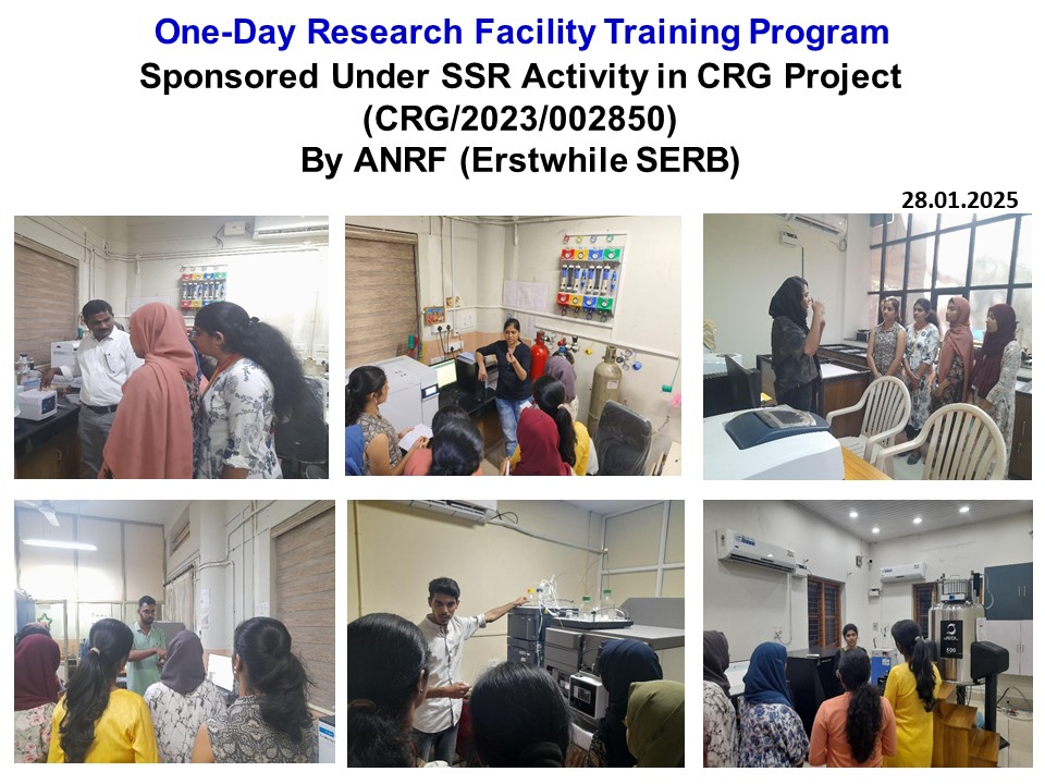 Sankaralingam M (@msankar86) on Twitter photo Organized a ‘One-day Research Facility Training Program for students' sponsored under SSR activity by ANRF (Erstwhile SERB) in CRG project. Thank you very much for the support <a href="/nitcofficial/">NIT Calicut Official</a> @SERB <a href="/ANRFIndia/">Anusandhan National Research Foundation</a> <a href="/CHYNITCOfficial/">Department of Chemistry NIT Calicut</a> and participants. Organized a ‘One-day Research Facility Training Program for students' sponsored under SSR activity by ANRF (Erstwhile SERB) in CRG project. Thank you very much for the support <a href="/nitcofficial/">NIT Calicut Official</a> @SERB <a href="/ANRFIndia/">Anusandhan National Research Foundation</a> <a href="/CHYNITCOfficial/">Department of Chemistry NIT Calicut</a> and participants.