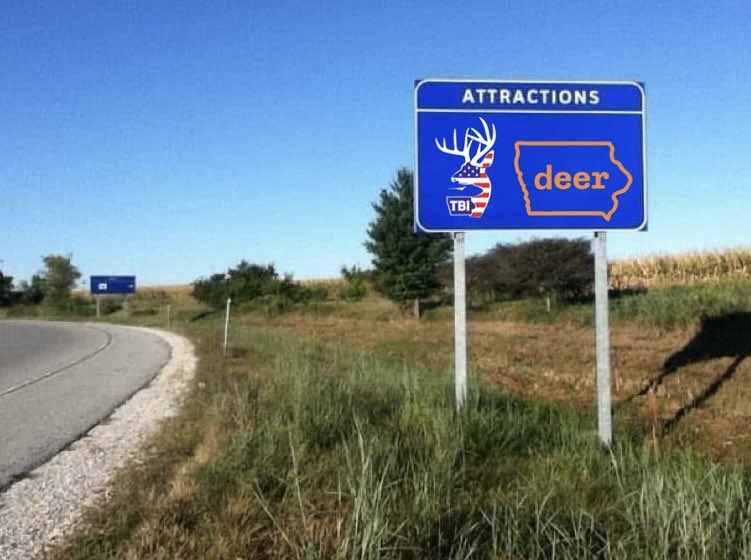 Welcome to Iowa. Enjoy your stay!