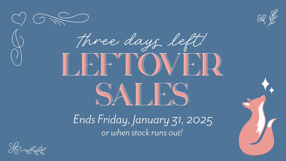 sktsinspired's tweet image. ✨ CLOSING FRIDAY ✨
Only a few days left to snag a copy of our book or a piece of our beautiful merch!
🔗 inspiredanthology.bigcartel.com