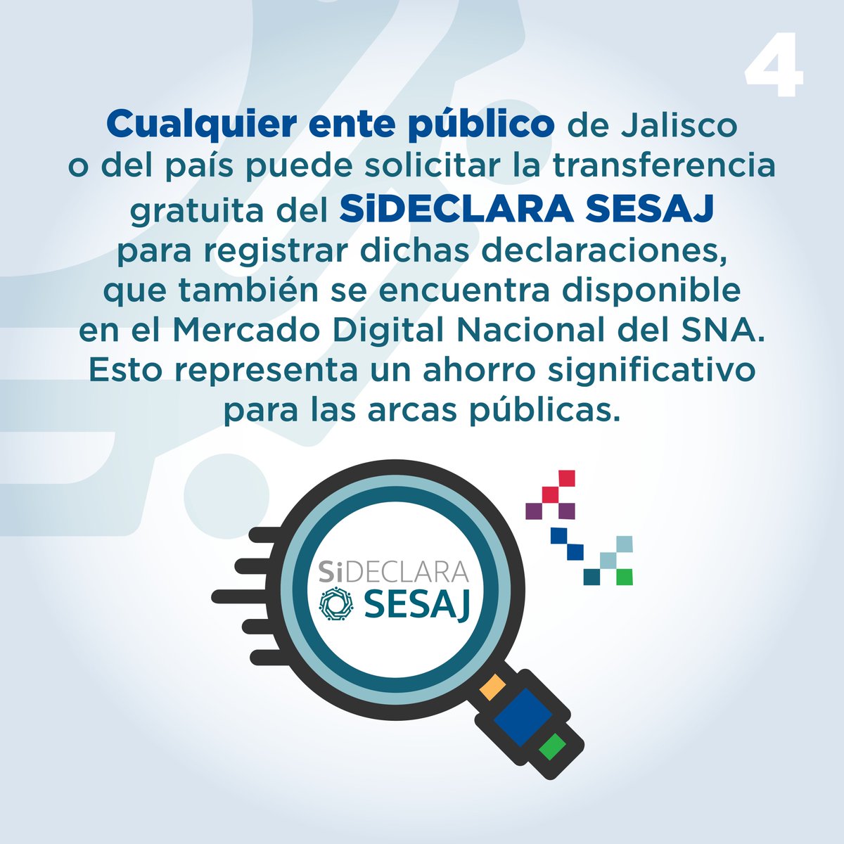 SEAJalisco's tweet image. ✅Conoce la plataforma #SiDECLARA SESAJ, donde las y los servidores públicos puede presentar su Declaración Patrimonial y de Intereses, que interconecta a los entes públicos a la Plataforma Digital Nacional #PDN