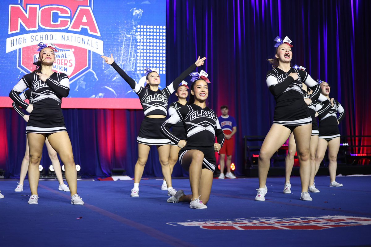 Clark Texas SERVED🤠🇺🇸 this past weekend at NCA! We had so much fun as a team for the last time together and are so proud of all the hard work we’ve put in this year and left on the mat!!✨