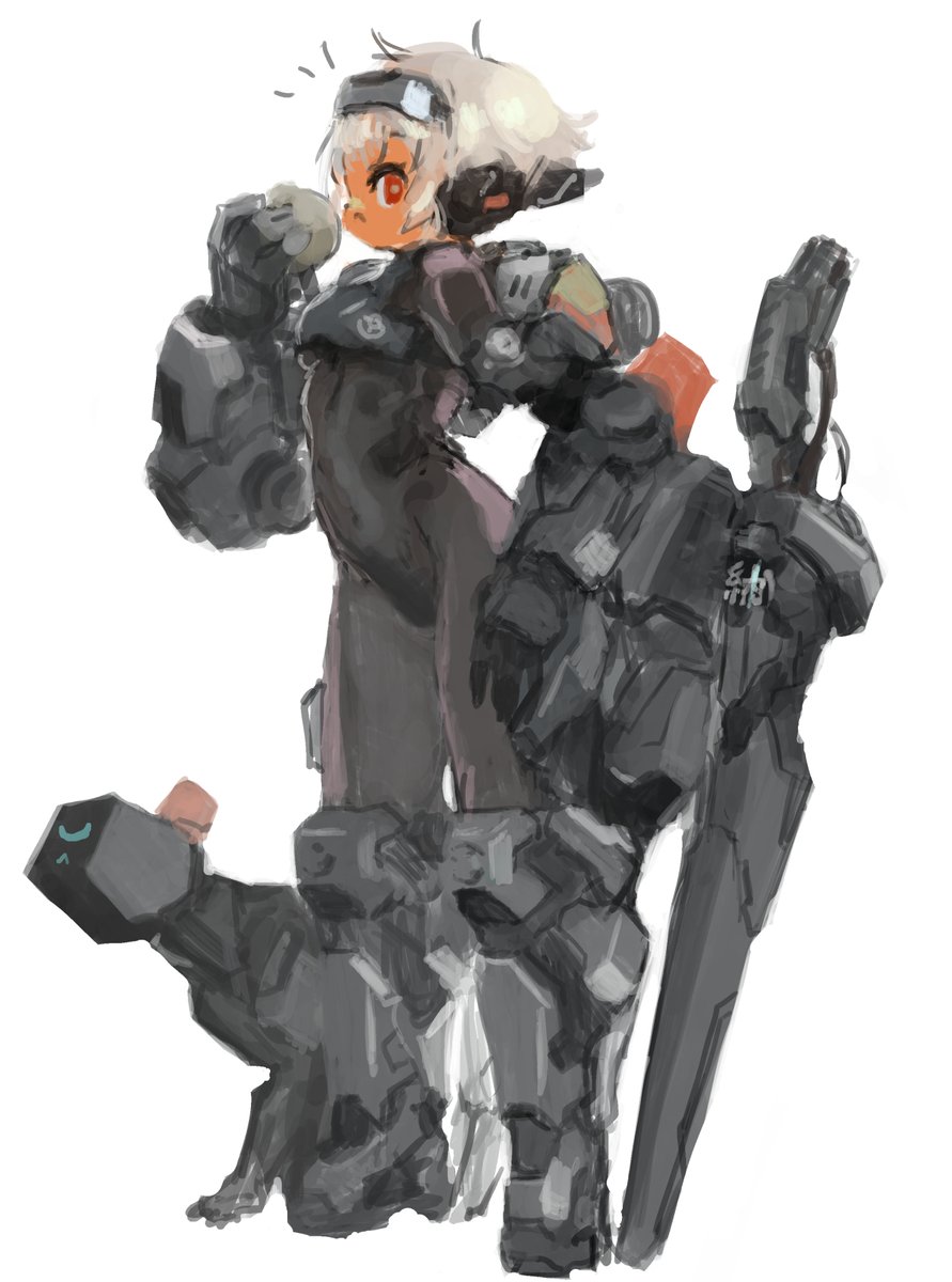 休憩中
