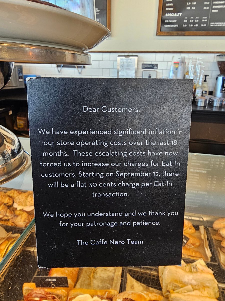 OnlyInBOS's tweet photo. How Boston area coffee shops are addressing inflation... https://t.co/uK6uJhmDvf
