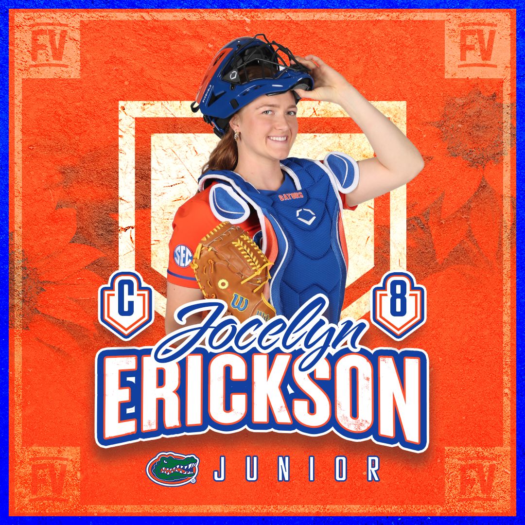 Florida Victorious (@fl_victorious) on Twitter photo They don't call her Saucy Jocey for no reason! With too many accolades to list, just know this catcher is bringing the juice this year. Ecstatic for <a href="/joceyerickson/">Jocey Erickson</a> junior year as a Gator!
#FloridaVictorious | #GatorsSoftball ๐ป They don't call her Saucy Jocey for no reason! With too many accolades to list, just know this catcher is bringing the juice this year. Ecstatic for <a href="/joceyerickson/">Jocey Erickson</a> junior year as a Gator!
#FloridaVictorious | #GatorsSoftball ๐ป