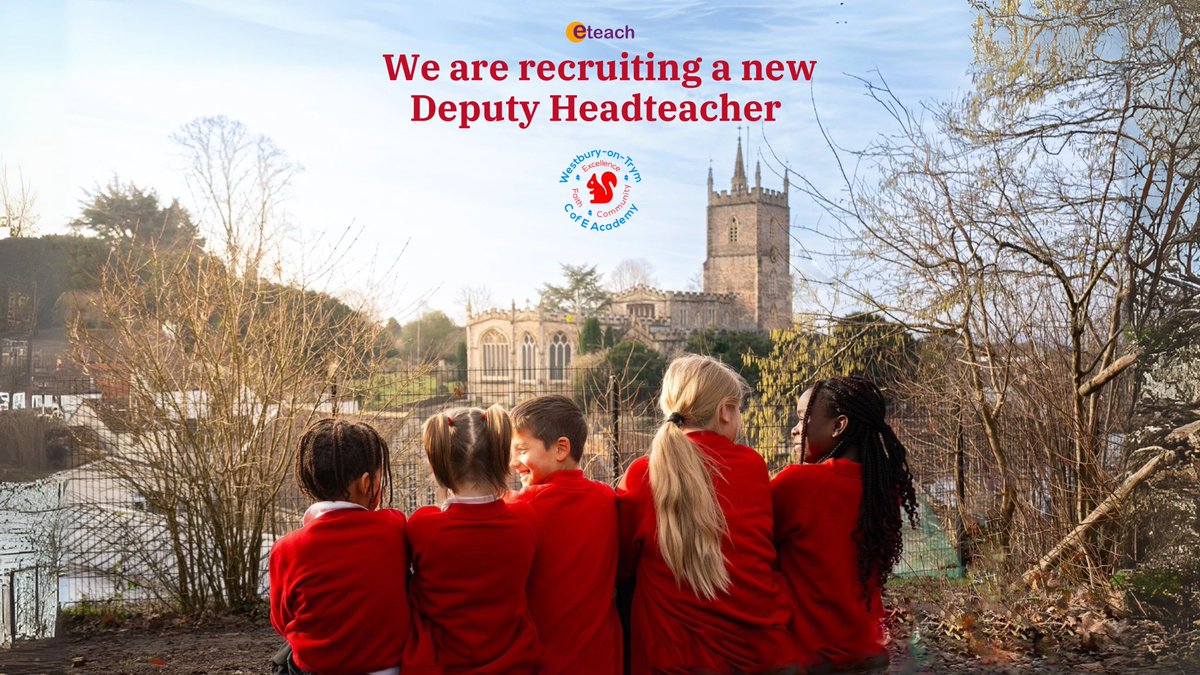 We’re recruiting for a new Deputy Headteacher.  Take a look at eTeach or our website for further details.

eteach.com/job/deputy-hea… 

westburyontrym.academy/Community/Job-…