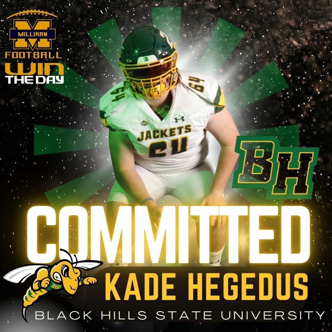 Congrats to Long Beach Millikan 2025 OL Kade Hegedus <a href="/HegedusKade/">Kade Hegedus</a> on his commitment to Black Hills State University <a href="/BHSUFB/">BHSU Football</a> #WinTheDay
