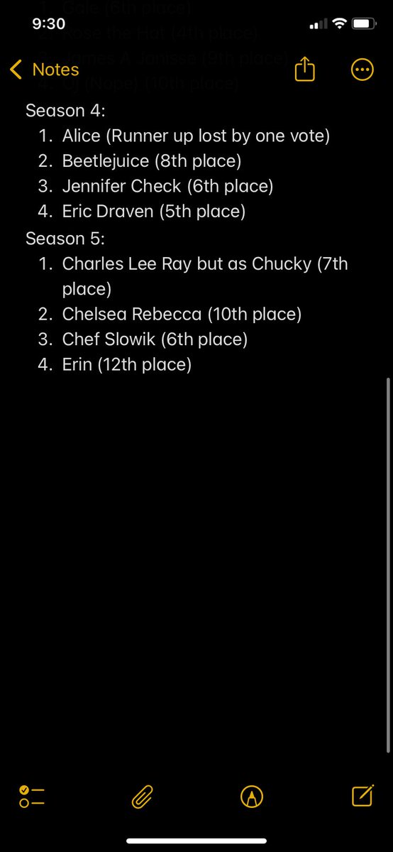 Coltonyounger16's tweet photo. @carebecc Horror Survivor is always such a treat I made these dream casts a few months ago for season 6 😂😂 https://t.co/fDXmpVMFoc