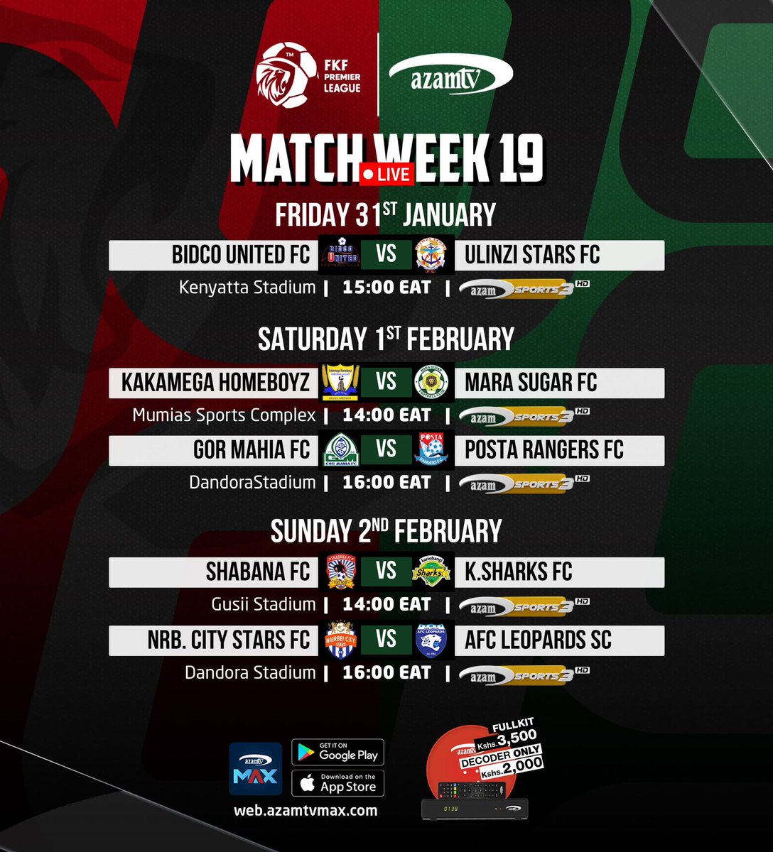digographer's tweet image. Next assignment 

#fkf #fkfpl #fkfplfixtures #footballtime #azamsportshd #azamtvapp #azamtv #FootballKE #burudanikwawote @Officialfkfpl @azam_Sports_ke @azamtvtz