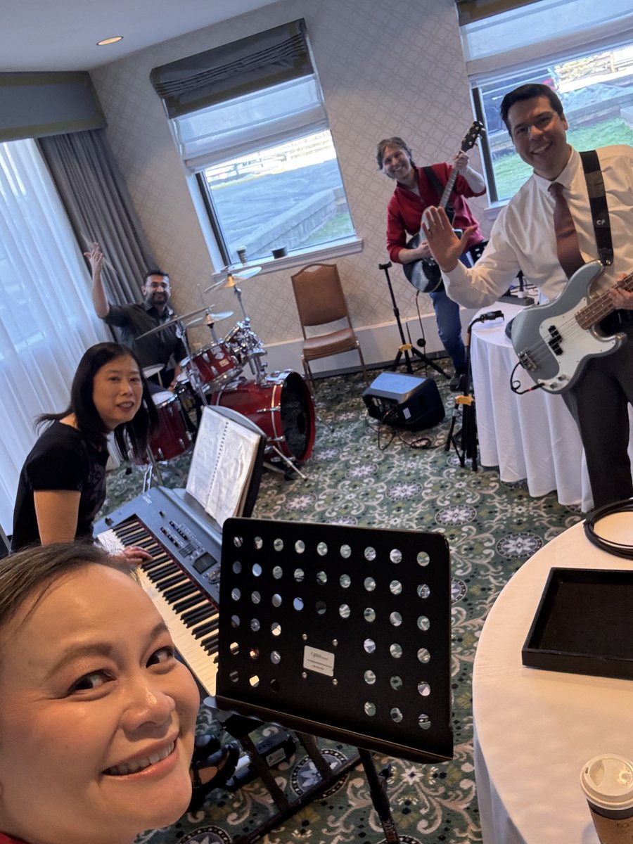 Jennifer Co-Vu, MD, FACC, FAAP, FASE (@drjenniferco_vu) on Twitter photo 🎸 The <a href="/SCMRorg/">Society for Cardiovascular Magnetic Resonance</a> 5T (formerly
4T ☺️) Band is back and rehearsing for an electrifying performance at the #SCMR2025 Welcome Reception!
🎶 Get ready for a night of great music, camaraderie, and fun as we kick off an amazing meeting. See you there! 🔥🎤 #CardiacMRI #SCMR2025 #WhyCMR 🎸 The <a href="/SCMRorg/">Society for Cardiovascular Magnetic Resonance</a> 5T (formerly
4T ☺️) Band is back and rehearsing for an electrifying performance at the #SCMR2025 Welcome Reception!
🎶 Get ready for a night of great music, camaraderie, and fun as we kick off an amazing meeting. See you there! 🔥🎤 #CardiacMRI #SCMR2025 #WhyCMR