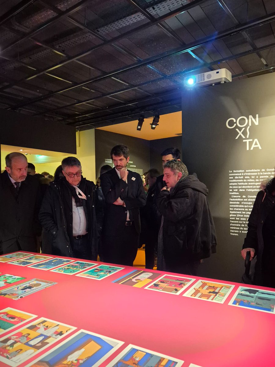 Asistimos a la inauguración de CONSTELLATION GRAPHIQUE en <a href="/bdangouleme/">Festival d'Angoulême</a>

✨ 9 autoras de vanguardia española

✨ Bàrbara Alca, Marta Cartu, Genie Espinosa, AnaGalvañ, Nadia Hafid, Conxita Herrero, María Medem, Miriampersand Roberta Vázquez.

📍Musée d’Angoulême