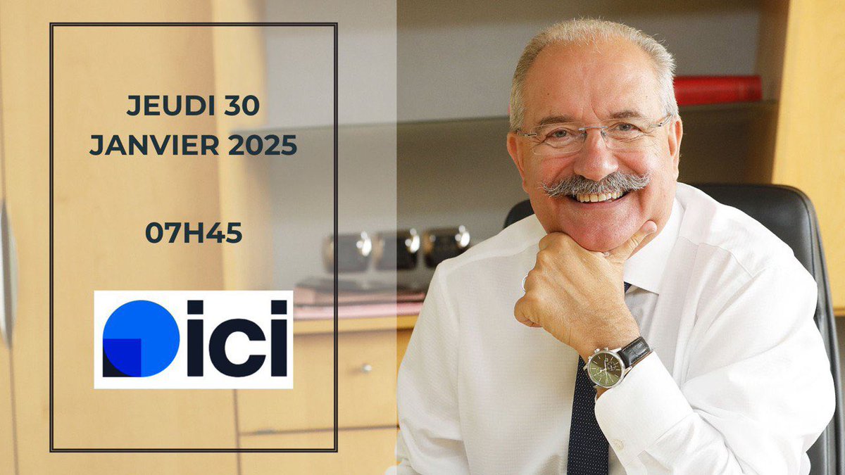 Je serai demain l’invité de la matinale d’<a href="/ici_nord/">ici Nord</a> à 07h45.