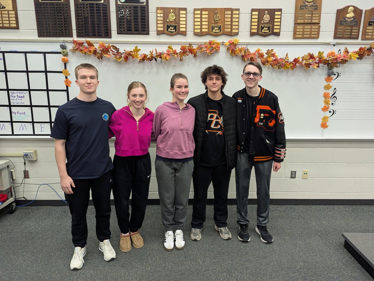 Platte County Bands (@plattecobands) on Twitter photo Proud of our All-State Choir and Band Students - quite the representation from Platte County!! These students represent all 4 Missouri All-State Groups this year: Band, Jazz Band, Orchestra and Choir!! They will perform Saturday!
<a href="/PCHSAthletics1/">PIRATE ACTIVITIES</a> <a href="/PCHSHalls/">PCHS Halls</a> <a href="/PlatteCountyR3/">PlatteCountyPirates</a> Proud of our All-State Choir and Band Students - quite the representation from Platte County!! These students represent all 4 Missouri All-State Groups this year: Band, Jazz Band, Orchestra and Choir!! They will perform Saturday!
<a href="/PCHSAthletics1/">PIRATE ACTIVITIES</a> <a href="/PCHSHalls/">PCHS Halls</a> <a href="/PlatteCountyR3/">PlatteCountyPirates</a>