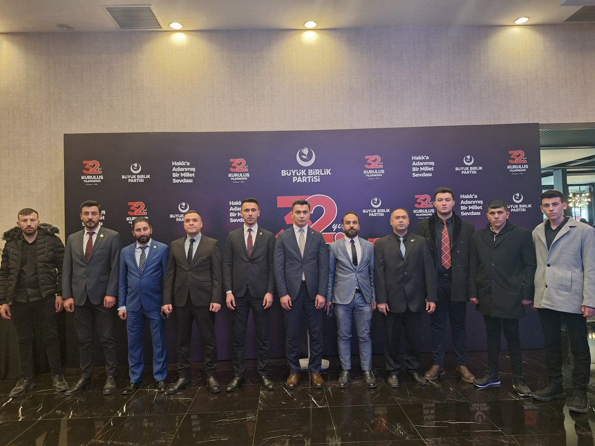 Sincan Alperen Ocakları Olarak Büyük Birlik Partimizin Kurtuluşunun 32. Yıl Dönümü Programına Katılım Sagladık 
#büyükbirlik32yaşında