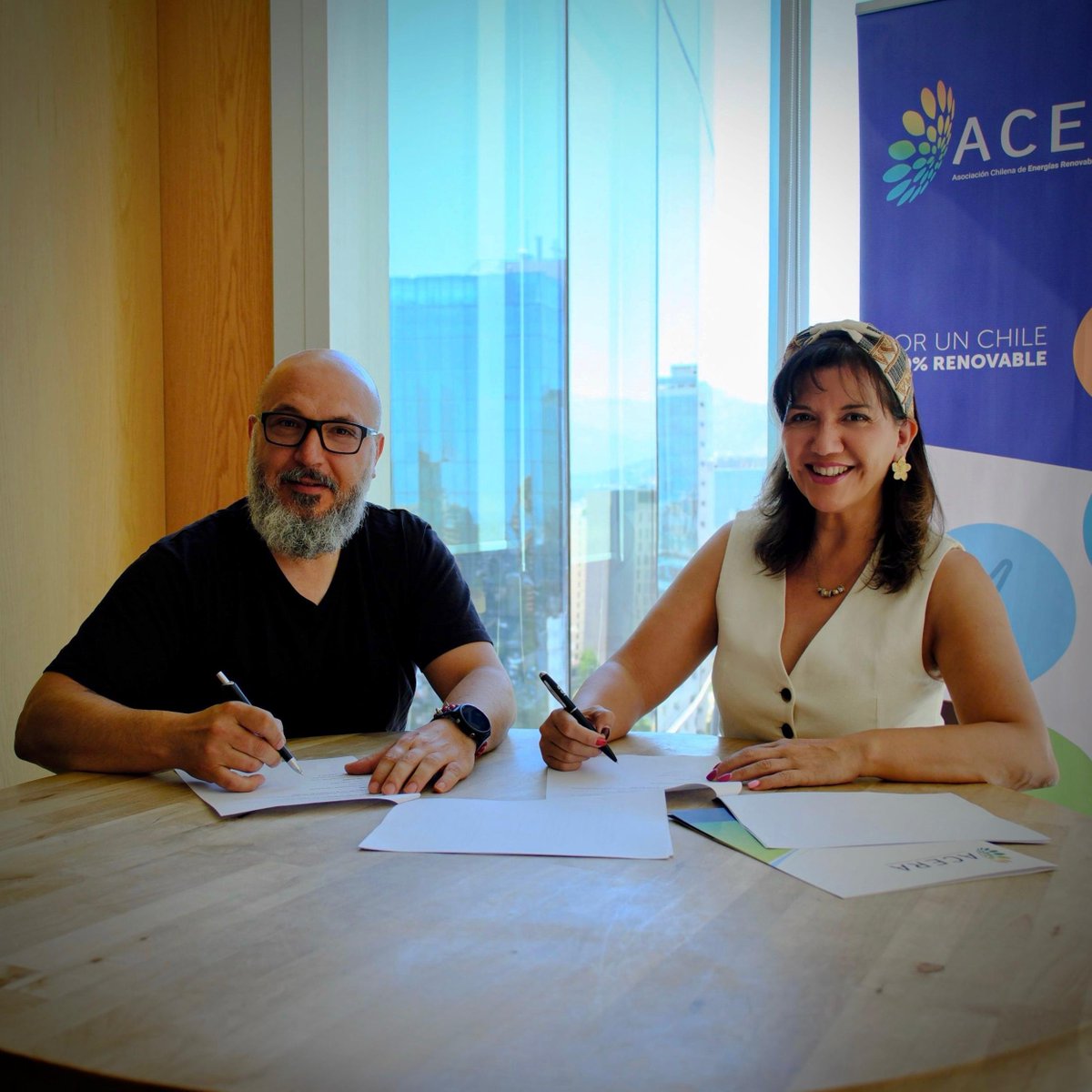 ACERA A.G. (@aceraag) on Twitter photo ¡Nueva alianza! 🤝
En la instancia, la Directora Ejecutiva de ACERA, <a href="/analiaenergia/">Ana Lia Rojas</a>, firmó un convenio con el CEO de Bfly-Cluster, Pablo Caerols. Este acuerdo tiene como objetivo hacer uso de las herramientas de "ARE", un GPT especializado en regulación eléctrica. ¡Nueva alianza! 🤝
En la instancia, la Directora Ejecutiva de ACERA, <a href="/analiaenergia/">Ana Lia Rojas</a>, firmó un convenio con el CEO de Bfly-Cluster, Pablo Caerols. Este acuerdo tiene como objetivo hacer uso de las herramientas de "ARE", un GPT especializado en regulación eléctrica.