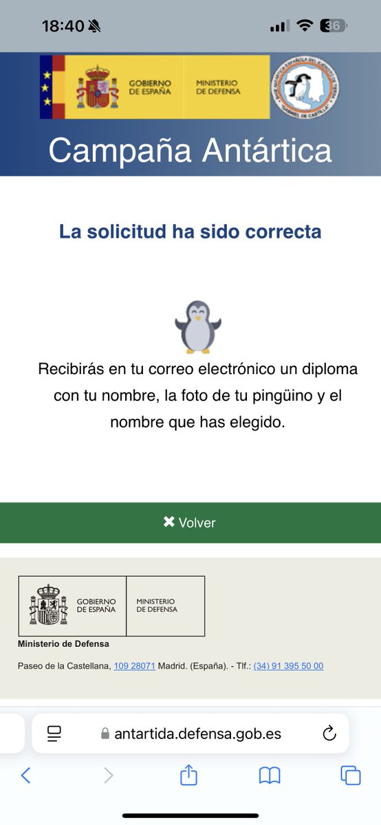 manuceF1's tweet photo. Vacaciones de Enero… nada que hacer… pues apadrino un pingüino. 🐧 🤷🏻‍♂️ https://t.co/FFNczytn90