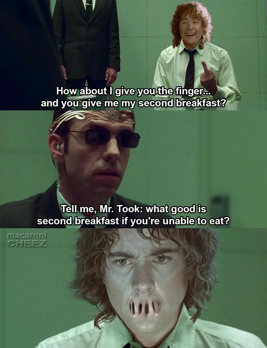69dogecoinz's tweet photo. @BillyM2k if will smith with his douchy ass face got the role instead of keanu reeves the matrix would've flopped.. full cast was 🔥 
hugo weaving is my fav tho for both LOTR and the matrix. https://t.co/n2wcJ6fuzf