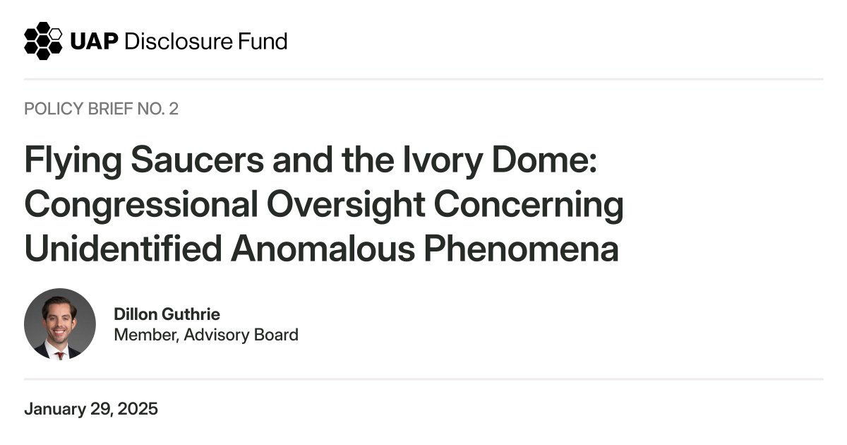 Disclosure Foundation tweet media