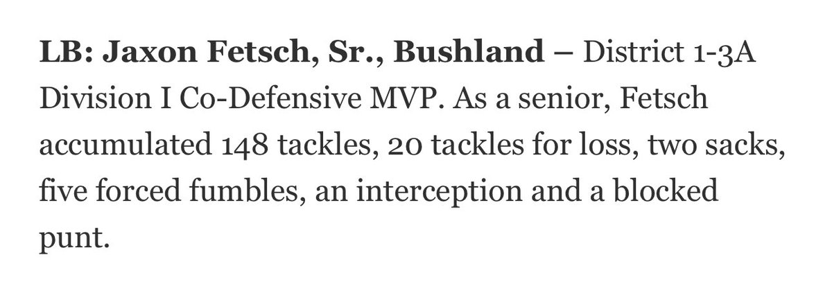 Jaxon Fetsch (@jaxonfetsch32) on Twitter photo I’m beyond blessed and thankful to be selected for the All State Team, and the 1st team Superteam for AGN!!#AGTG <a href="/coachj_reynolds/">Josh Reynolds</a> <a href="/Josh_Lee_28/">Josh</a> <a href="/DirkSaltzgaber/">Dirk Saltzgaber</a> <a href="/humphrey_holt/">Holt Humphrey</a> <a href="/CoachNealMcM/">JORDAN NEAL</a> <a href="/MathisGaius/">Gaius D. Mathis</a> <a href="/CoachWhiteDB1/">Coach White</a> <a href="/McMurryBaseball/">McMurry Baseball</a>
<a href="/McMURRYFOOTBALL/">McMURRY FOOTBALL</a> I’m beyond blessed and thankful to be selected for the All State Team, and the 1st team Superteam for AGN!!#AGTG <a href="/coachj_reynolds/">Josh Reynolds</a> <a href="/Josh_Lee_28/">Josh</a> <a href="/DirkSaltzgaber/">Dirk Saltzgaber</a> <a href="/humphrey_holt/">Holt Humphrey</a> <a href="/CoachNealMcM/">JORDAN NEAL</a> <a href="/MathisGaius/">Gaius D. Mathis</a> <a href="/CoachWhiteDB1/">Coach White</a> <a href="/McMurryBaseball/">McMurry Baseball</a>
<a href="/McMURRYFOOTBALL/">McMURRY FOOTBALL</a>