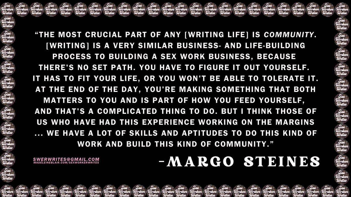swerwrites's tweet image. Thank you for continuing to show up &amp;amp; stand beside us, @margosteines!