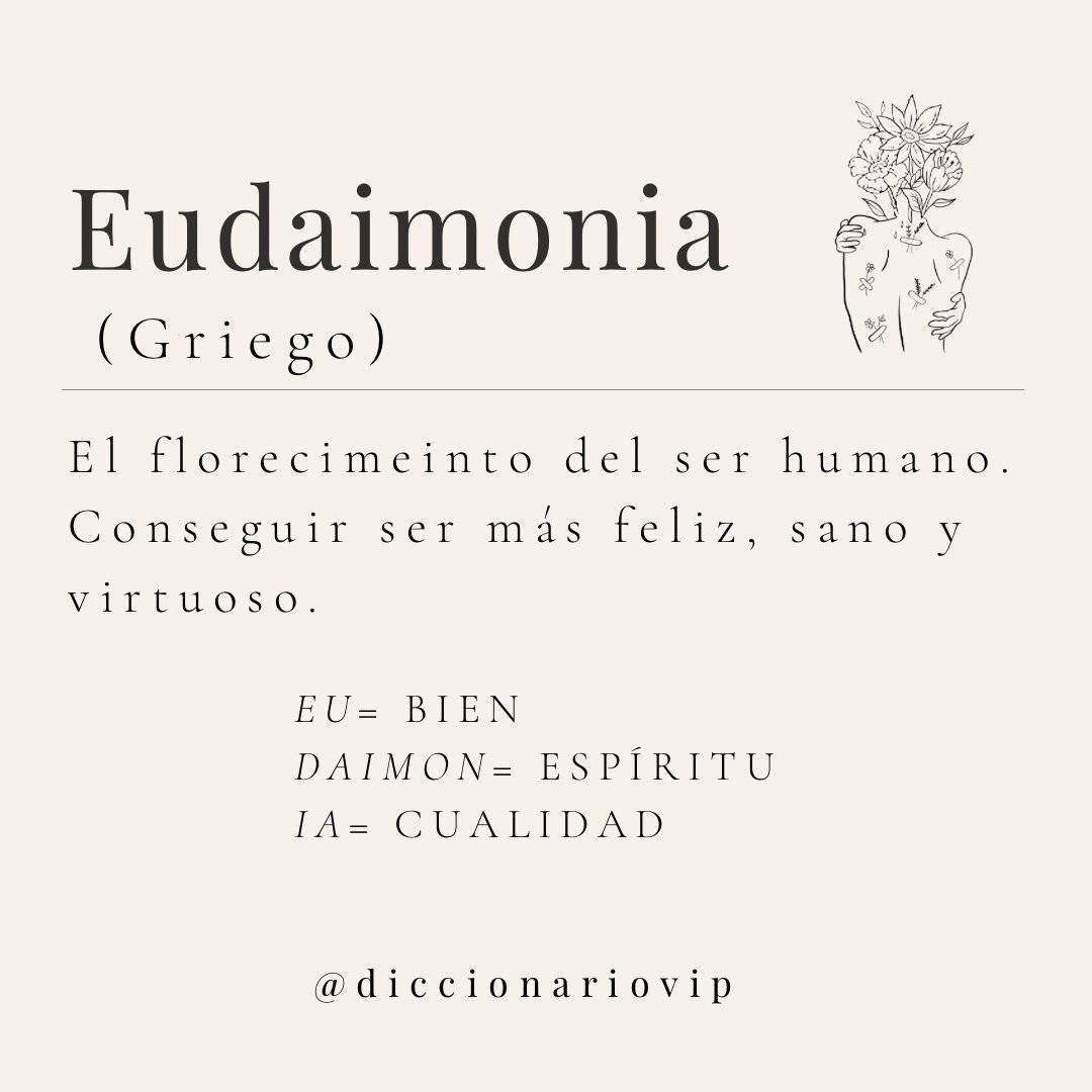 Todo cambia cuando entiendes que la eudaimonia o felicidad depende en gran parte de darle un sentido a la vida

Realizado este proceso y equipado con la claridad que da tener un por qué,  los retos más complejos se hacen más sencillos y nuestros objetivos más fáciles de perseguir