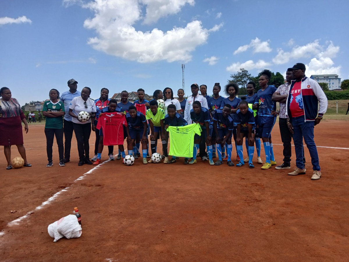 Savana Ladies Football Club was privileged today to be part of the tournament organised by ministers of health Kitui County