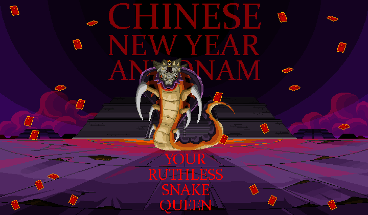 Hey, we also got a snake Kaiju to celebrate year of the snake : Blight Queen, Annonam!
Play Gigapocalype on <a href="/EpicGames/">Epic Games Store</a> mobile store!

Android : store.epicgames.com/en-US/download…
iOS : store.epicgames.com/en-US/mobile/i…

 #epicgames #Kaiju #ChineseNewYear