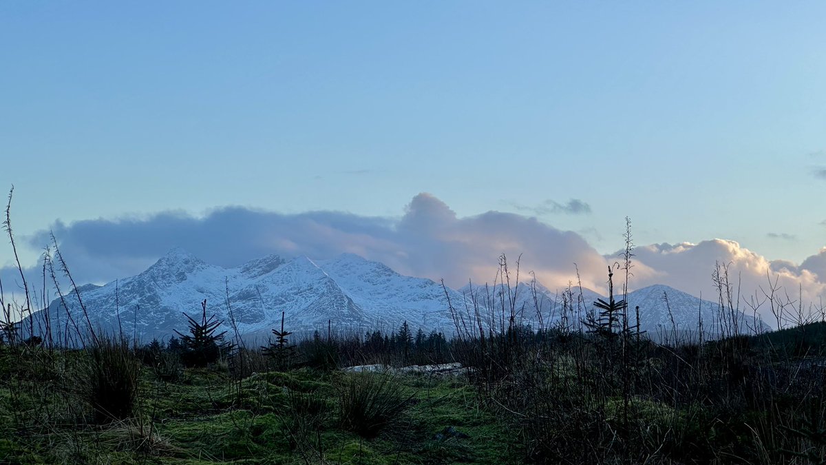 Cuillin down as night falls