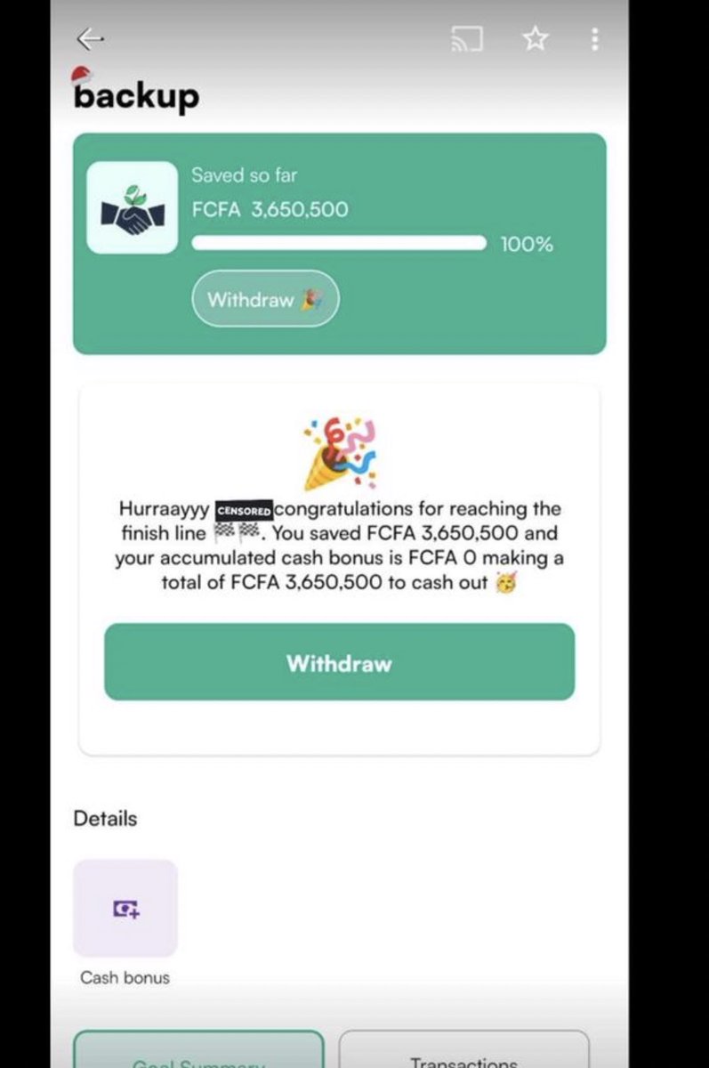 Are you still sleeping on this <a href="/mynkwa/">Nkwa</a> saving app?
Better wake up Oo