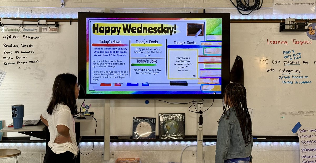 𝐒𝐡𝐚𝐧𝐞 𝐇𝐞𝐧𝐝𝐞𝐫𝐬𝐨𝐧 (@hendersonshane) on Twitter photo The best PD is free! S/O to <a href="/LaurenSlauenwh1/">Lauren Slauenwhite</a> for sharing this Classroom Leadership Role idea. My kids love this new leadership opportunity of creating and facilitating our daily Morning Meetings. #OurPES #Leadership <a href="/PboroElementary/">Pittsboro Elementary</a> The best PD is free! S/O to <a href="/LaurenSlauenwh1/">Lauren Slauenwhite</a> for sharing this Classroom Leadership Role idea. My kids love this new leadership opportunity of creating and facilitating our daily Morning Meetings. #OurPES #Leadership <a href="/PboroElementary/">Pittsboro Elementary</a>