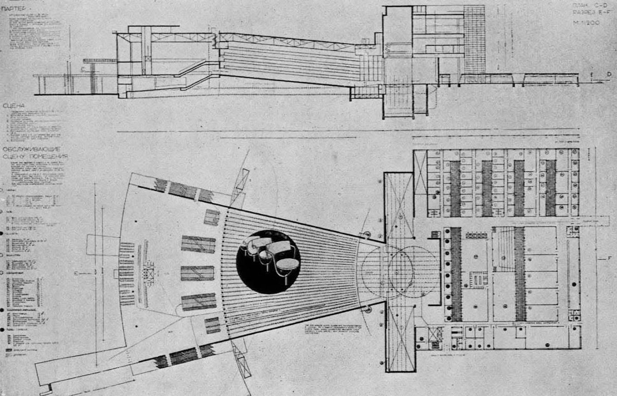TRES60Blog's tweet photo. Teatro de Járkov, Ucrania, proyectado por Marcel Breuer en 1930.

#TeatroJarkov #MarcelBreuer #arquitectura #architecture https://t.co/rxgc9u3iOK