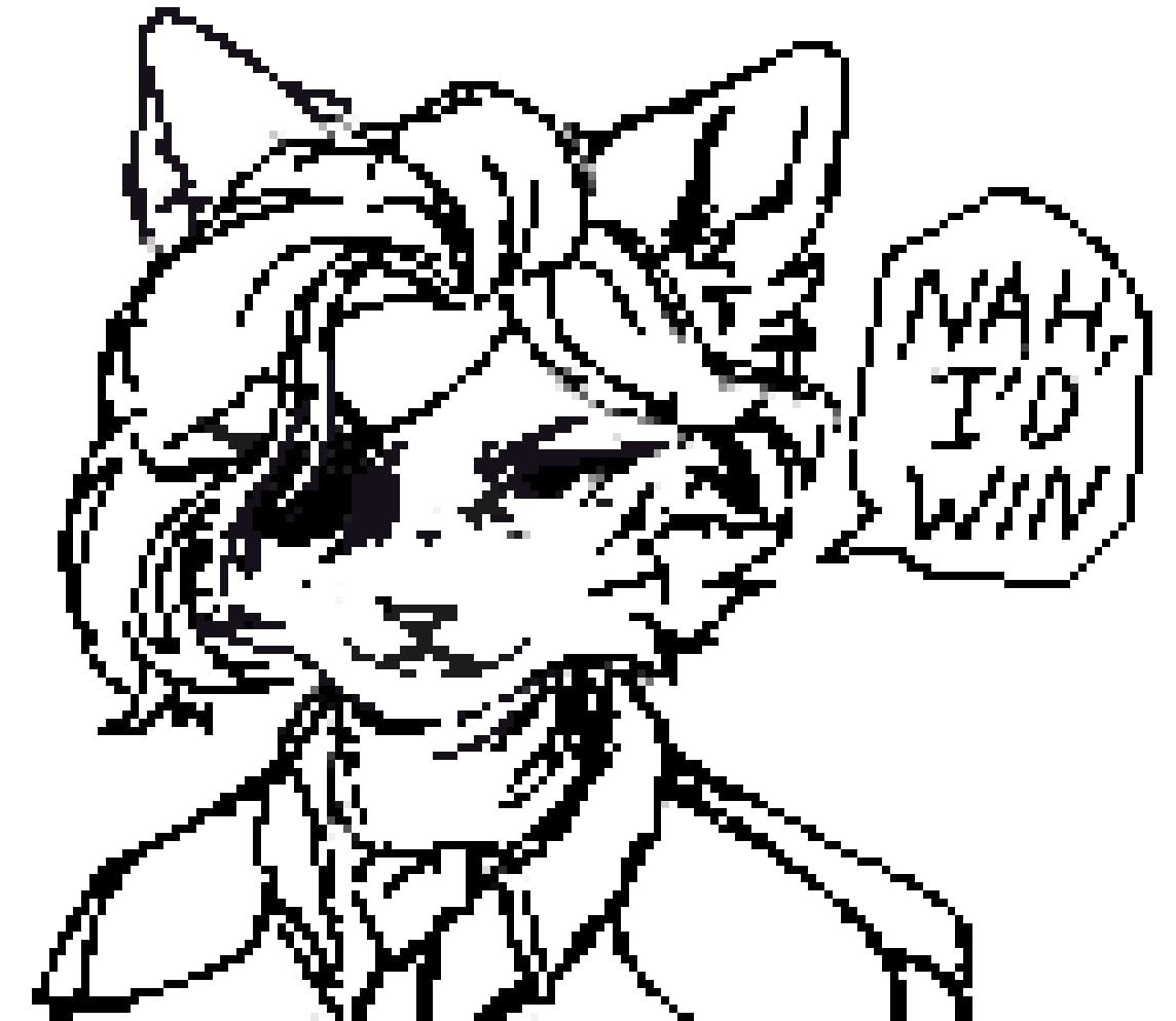 Drawing a line for an order of an animated portrait.