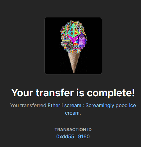 FrenchiePunk's tweet photo. NFTs ARE BACK

FIRST 111 ONLY!!

Sending some "Ether I scream" #nft to celebrate 976th Puppy’s Holders🎊🎆🪅🍾🪩

Drop eth address if you want it for FREE and have fun! https://t.co/LAv4VztYeS