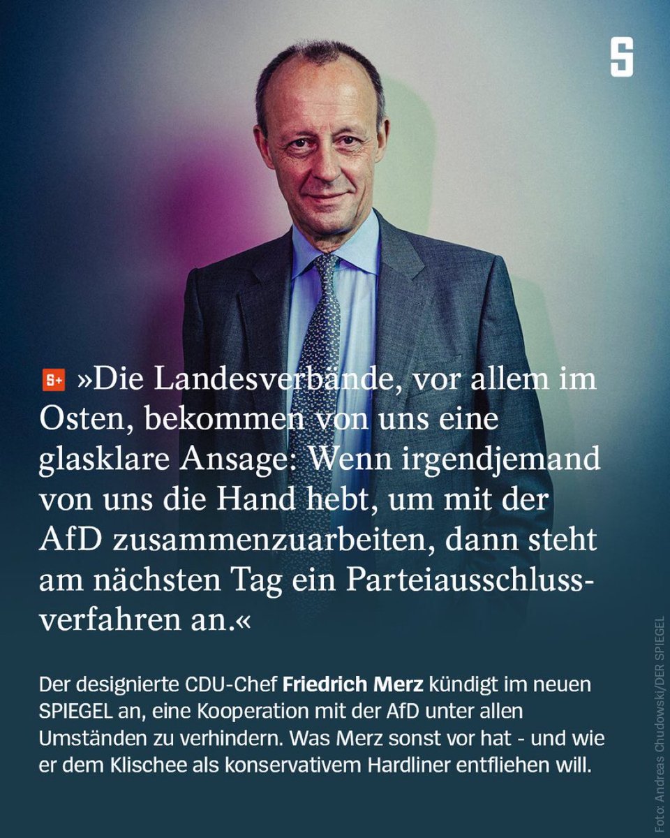 Friedrich Merz eröffnet Parteiausschlussverfahren gegen Friedrich Merz