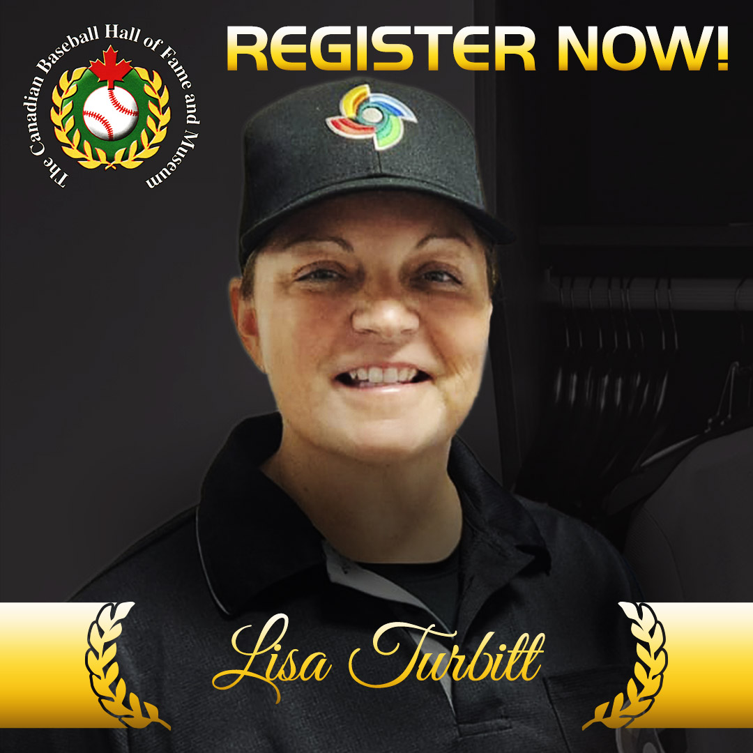 CDNBaseballHOF's tweet image. Join us on March 6 for the Canadian Women in Baseball Panel! One of our featured guests will be Lisa Turbitt, one of the most decorated Canadian umpires working in the game today! To learn more about Lisa and the rest of our phenomenal panel of experts, visit our website at…