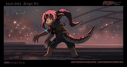 The Commander has a tail now. #GW2 #GuildWars2