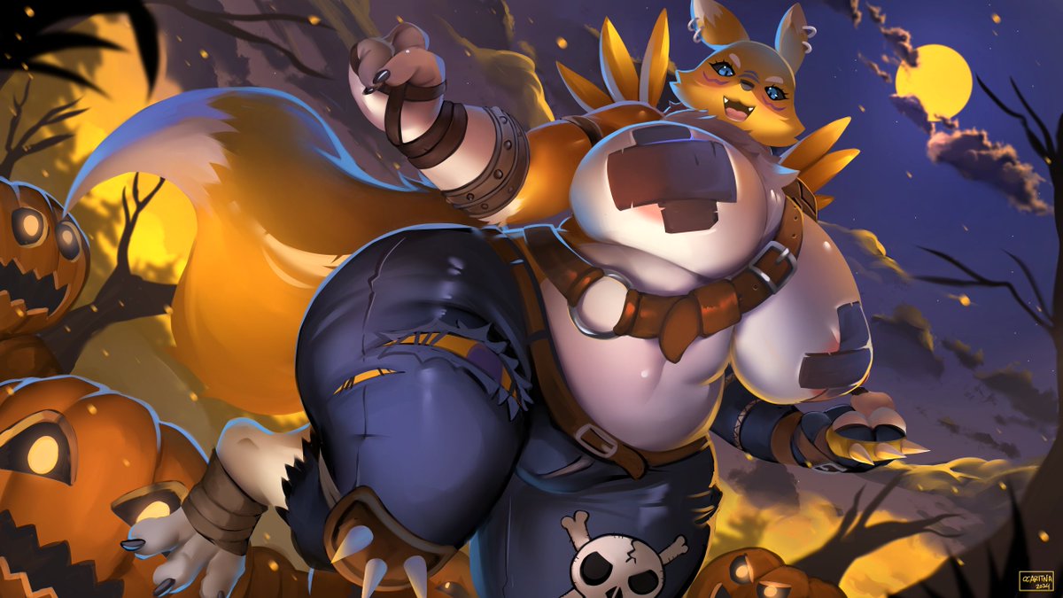 Renamom trick or treatin' wearing her fave outfit~
---------
I got the okay to post this. Enjoy!