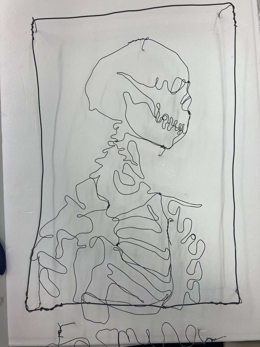 Thank you <a href="/HelainaSharpley/">Helaina Sharpley</a> for a wonderful wire workshop with both <a href="/oahaslandhall/">Outwood Academy Hasland Hall</a> <a href="/OutwoodNewbold/">OA Newbold</a> Y11 students 🤩