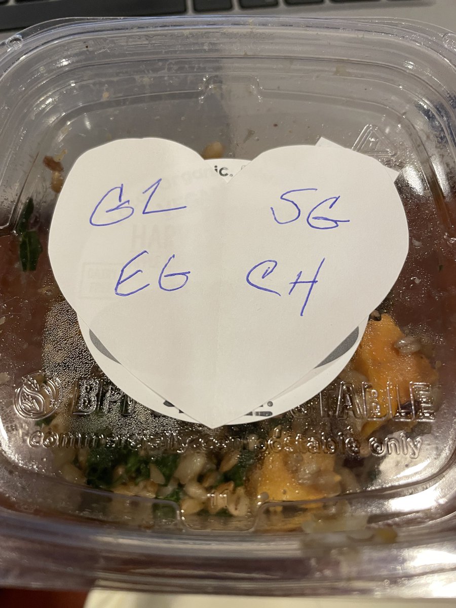 SaraLove4MD's tweet photo. I love my staff. As I sit in committee in hour 3, this is what was on my lunch. I appreciate the love &amp; support! https://t.co/E0LbPTW9oL