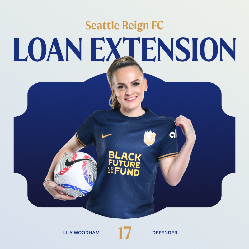 reignfc's tweet photo. Seattle Reign FC Extends Loan for Defender Lily Woodham