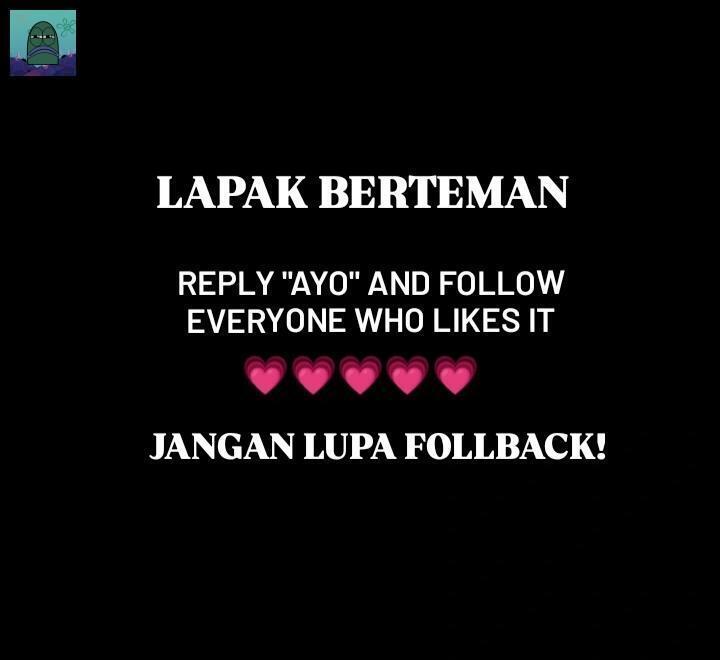 💚 hujan hujan enaknya mutualan