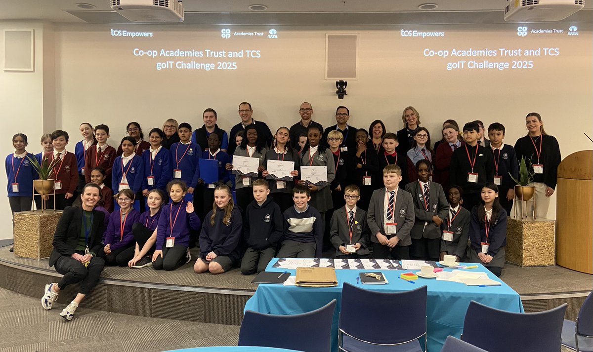 Well done to Emilyia, Ava, Francesca and Maddie for creating an idea for an app to increase physical activity whilst saving the planet! They presented their idea at the goIT finals,Amazing confidence! We are so proud 👍🤩 #SucceedTogether #BeYourselfAlways #ItsWhatWeDo