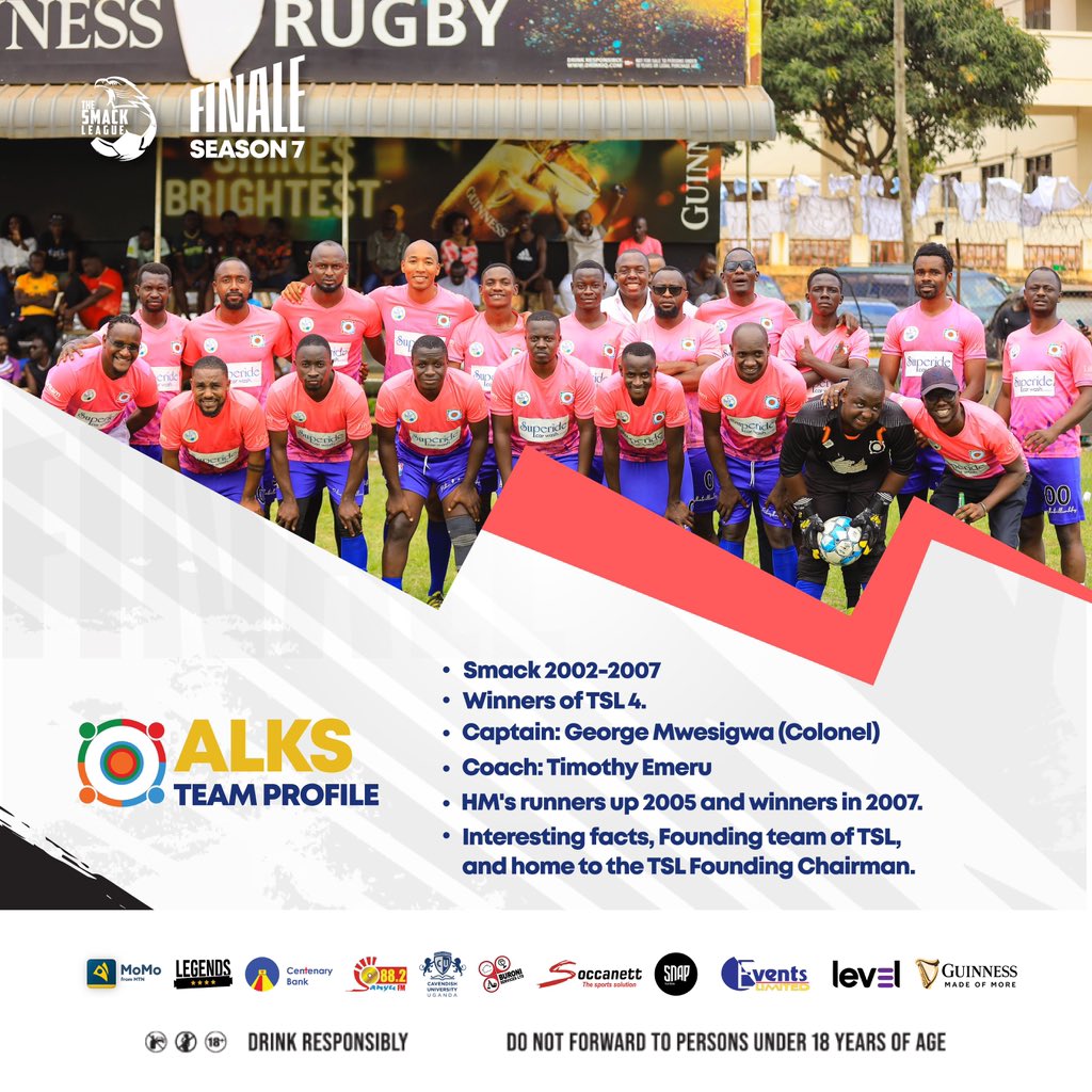 TheSMACKLeague's tweet photo. Home to #TSL Founding Chairman!👐🏾

Here’s more you need to know about @AlksFc, #TSL7MainCup finalists.📄

#BlackShinesBrightest | #TSL7FINALE https://t.co/z2vGwXfOSQ