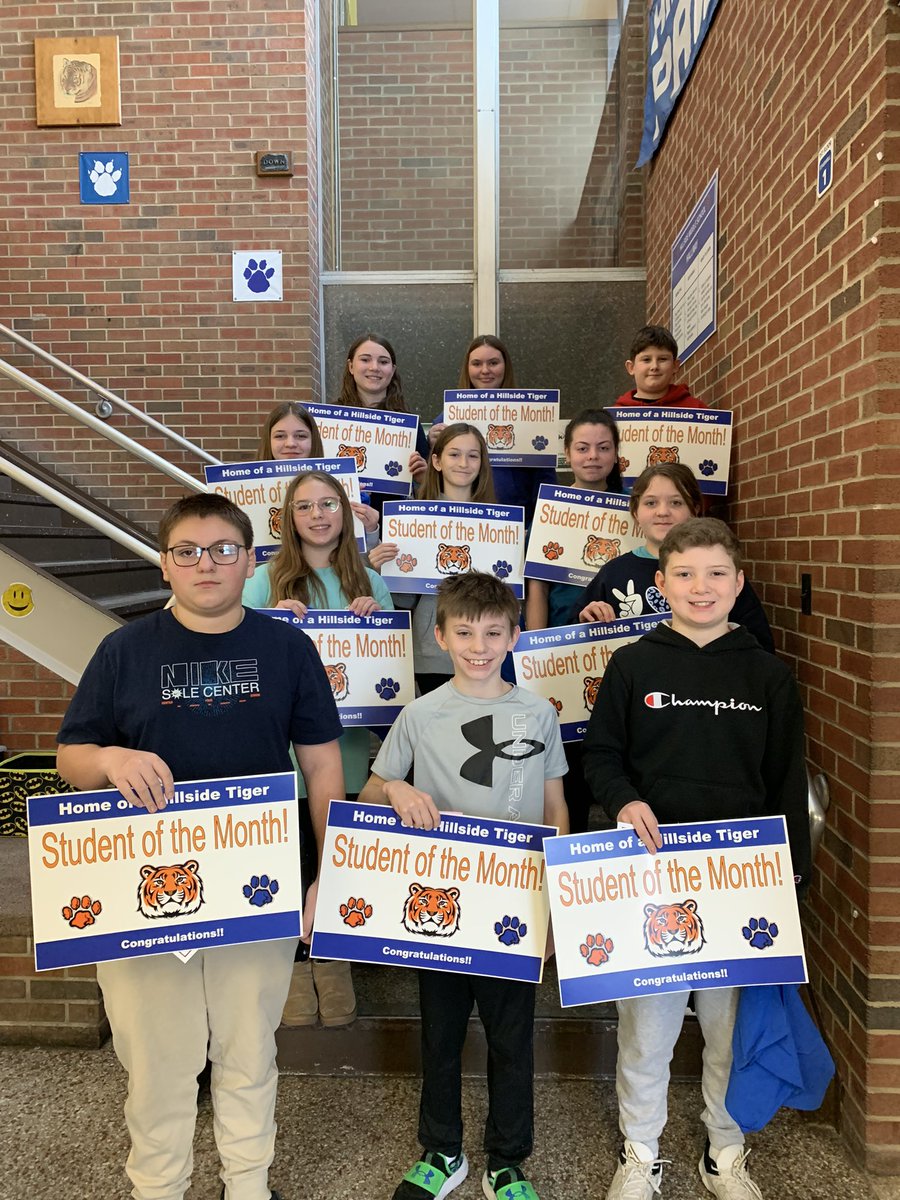 PCSDhillside's tweet image. January Students of the Month!!!  Congratulations!