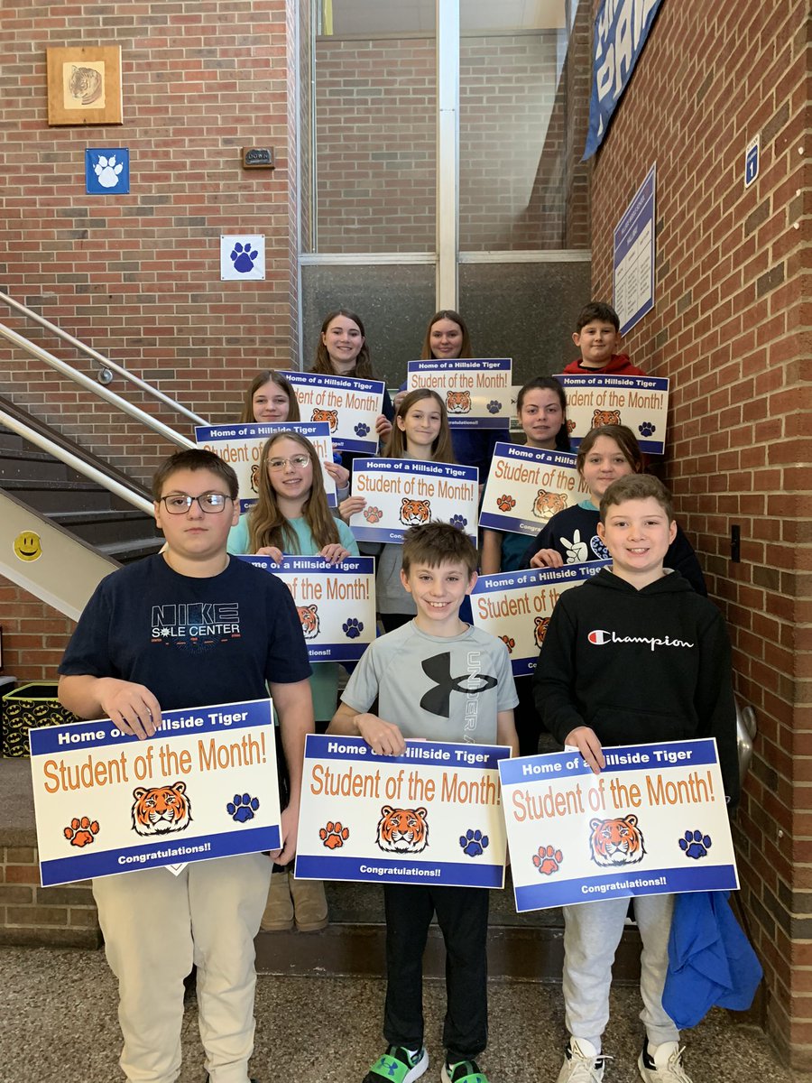 PCSDhillside's tweet image. January Students of the Month!!!  Congratulations!