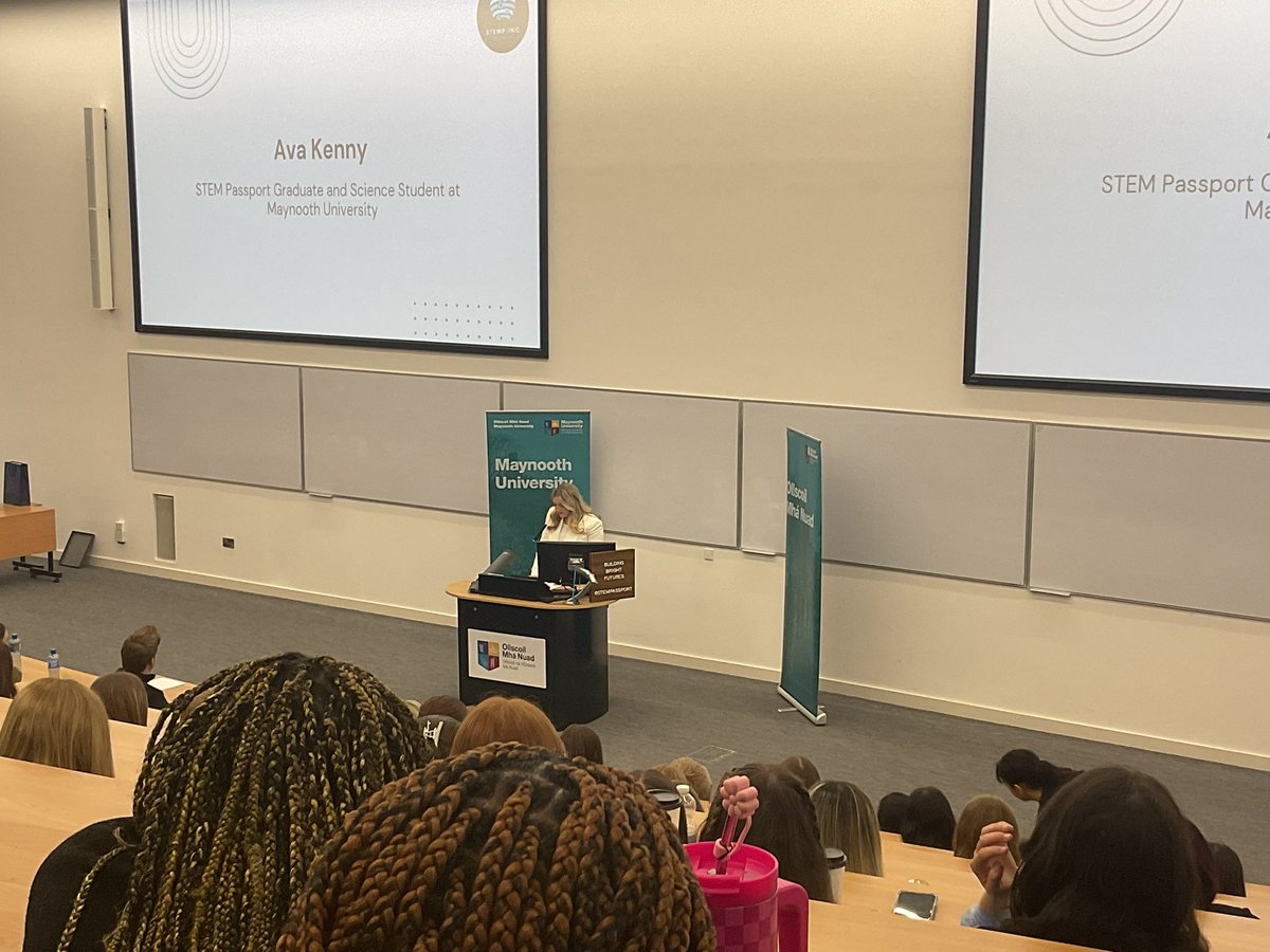 hfcsrathcoole's tweet image. ✨We met with past pupil and fellow @stempassport graduate Ava Kenny, who gave an inspiring speech about her journey from HFCS to Maynooth University, and how the STEM Passport played a pivotal role in her decision to study science. ✨